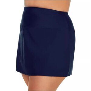 ISLAND Escape Plus Size Tummy-Control Swim Skirt. Size 22W. New With Tags $44